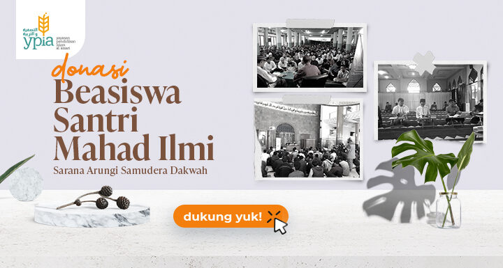 Bantu Santri Mahad Ilmi Yogyakarta